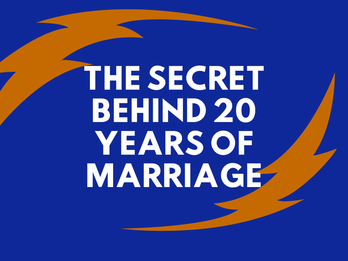 Our secret behind 20 years of marriage
